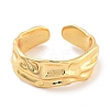 Rack Plating Brass Open Cuff Rings RJEW-Z059-04G-2