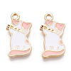 Alloy Enamel Pendants PALLOY-N170-030C-NR-2