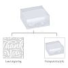 Clear Acrylic Soap Stamps DIY-WH0441-004-3