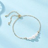 Brass Cable Chains Slider Bracelets BJEW-JB12813-01-1