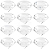 12Pcs Transparent K9 Glass Display Decorations DJEW-SP0001-02-1