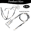 1Pc Polymer Clay with Alloy and Crystal Neck Strap for Eyeglasses AJEW-CN0005-04A-2
