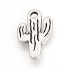 Tibetan Style Alloy Pendants TIBEP-Q064-136AS-RS-1