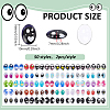 1 Bag Glass Cabochons GGLA-PH0001-79-4