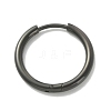 316L Surgical Stainless Steel Huggie Hoop Earrings for Girl Women EJEW-TAC0011-11C-B-1