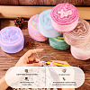 Segment Dyed Knitting Yarn DIY-TAC0033-03E-5