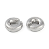 304 Stainless Steel Cuff Earrings EJEW-K278-01B-P-2