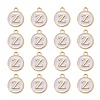 Golden Plated Alloy Charms X-ENAM-S118-01Z-2