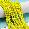 Opaque Glass Beads Stands EGLA-A035-P4mm-D04-3