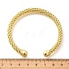 Classic Rack Plating Brass Cuff Bangle LS-BJEW-E071-23G-5