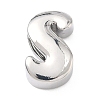 Brass Initial Beads KK-B167-27P-01S-1