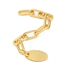 Brass Ends with Chain KK-D378-09G-01-1