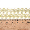 Baking Paint Transparent Glass Beads X1-DGLA-N006-8mm-03-4