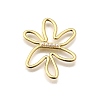 Hollow Alloy Pendants FIND-U032-02G-1