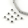 Square Electroplated Non-magnetic Synthetic Hematite Bead Spacers G-R259-77G-1