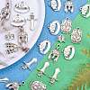 70Pcs 6 Styles Tibetan Style Alloy Pendants FIND-SZ0003-91-3