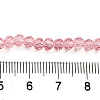 Transparent Baking Paint Glass Beads X1-DGLA-A034-T4mm-D08-4