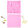 2Pcs Tool Theme Silicone Molds for DIY Craft ST-CJ0007-73-1