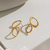 304 Stainless Steel Stud Earrings for Women HG0774-3