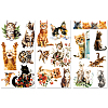 3 Sheets 3 Styles PVC Waterproof Decorative Stickers DIY-WH0404-069-1