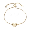 Adjustable Brass Slider Bracelets BJEW-JB10949-1