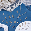 24Pcs 2 Colors Alloy Pendants FIND-WR0012-77-4