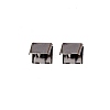 Brass Ribbon Crimp Ends KK-WH0042-03A-B-1