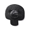 Mushroom Skull Enamel Pin Alloy Badge for Backpack Clothes JEWB-H006-01EB-2