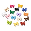 Spray Painted Opaque Acrylic Beads OACR-P030-03A-M-1