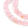 Natural Rose Quartz Beads Strands G-M403-A06-02-4