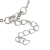 Star & Moom Alloy Pendant Necklaces NJEW-L121-02P-3
