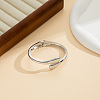 Adjustable Alloy Hinged Bangles for Women PW-WG1AAD9-06-1