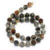 Natural Eagle Eye Stone Beads Strand G-I376-A17-01-2