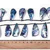AB Color Plated Dyed Natural Freshwater Shell Beads Strands SHEL-T020-55C-4