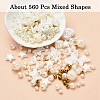 DIY Imitation Pearl Plastic Stretch Bracelet Making Kit DIY-YW0009-04-3