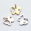 316 Surgical Stainless Steel Pendants STAS-K178-08-1