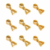 Brass Ice Pick Pinch Bails LS-X-KK-KK06-G-1