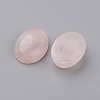 Natural Rose Quartz Flat Back Cabochons G-G741-22x30mm-21-2