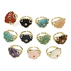 Natural & Synthetic Gemstone Cuff Rings GG-CBA5FCC-04G-2