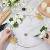 1Pc Wood Dried Flower Holder ODIS-BC0001-31G-3