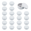 Round Aluminium Tin Cans CON-WH0079-13B-1
