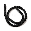 Natural Black Onyx Beads Strands G-F791-C05-3