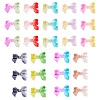 36Pcs 9 Colors Transparent Acrylic Beads OACR-TA0004-03-1