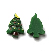Christmas Opaque Resin Cabochons LS-RESI-K019-37-2