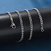 Non-Tarnish 304 Stainless Steel Curb Chain Necklaces LS-NJEW-H492-01P-4