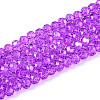 Baking Paint Glass Beads Strands LS-EGLA-Q120-D-A02-1