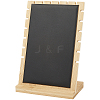 Bamboo Slant Back Necklace Organizer Display Stands NDIS-WH20007-01B-02-6