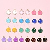 26Pcs 13 Colors Alloy Enamel Charms ENAM-FS0001-88-9