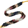 Natural Mixed Gemstone Beads Strands G-D080-A01-02-36-1