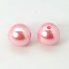 Chunky Bubblegum Acrylic Pearl Round  Beads For DIY Jewelry and Bracelets X-PACR-24D-3-1
